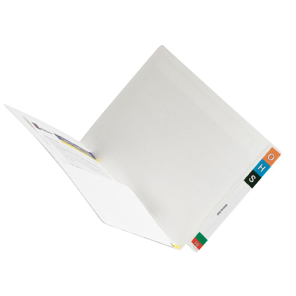 Avery Lateral Notes File with Left Hand Pocket 20 Pack