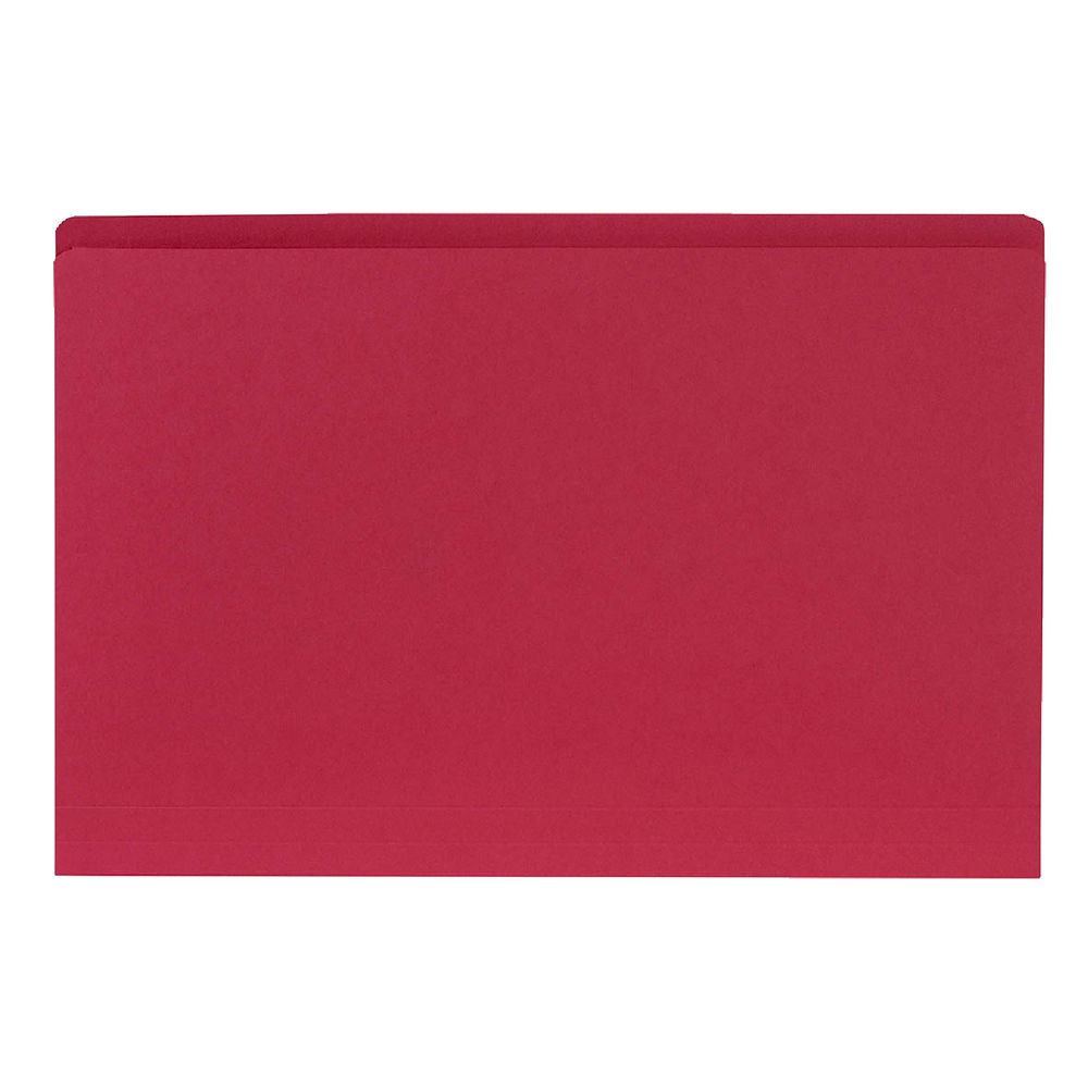 Avery Foolscap Manila Folder Red 100 Pack