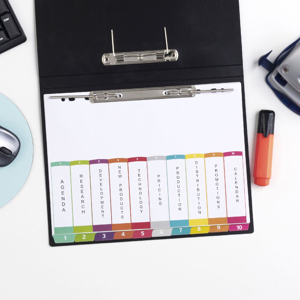 Avery Ready Index Dividers 1-10 Tab 6 Sets