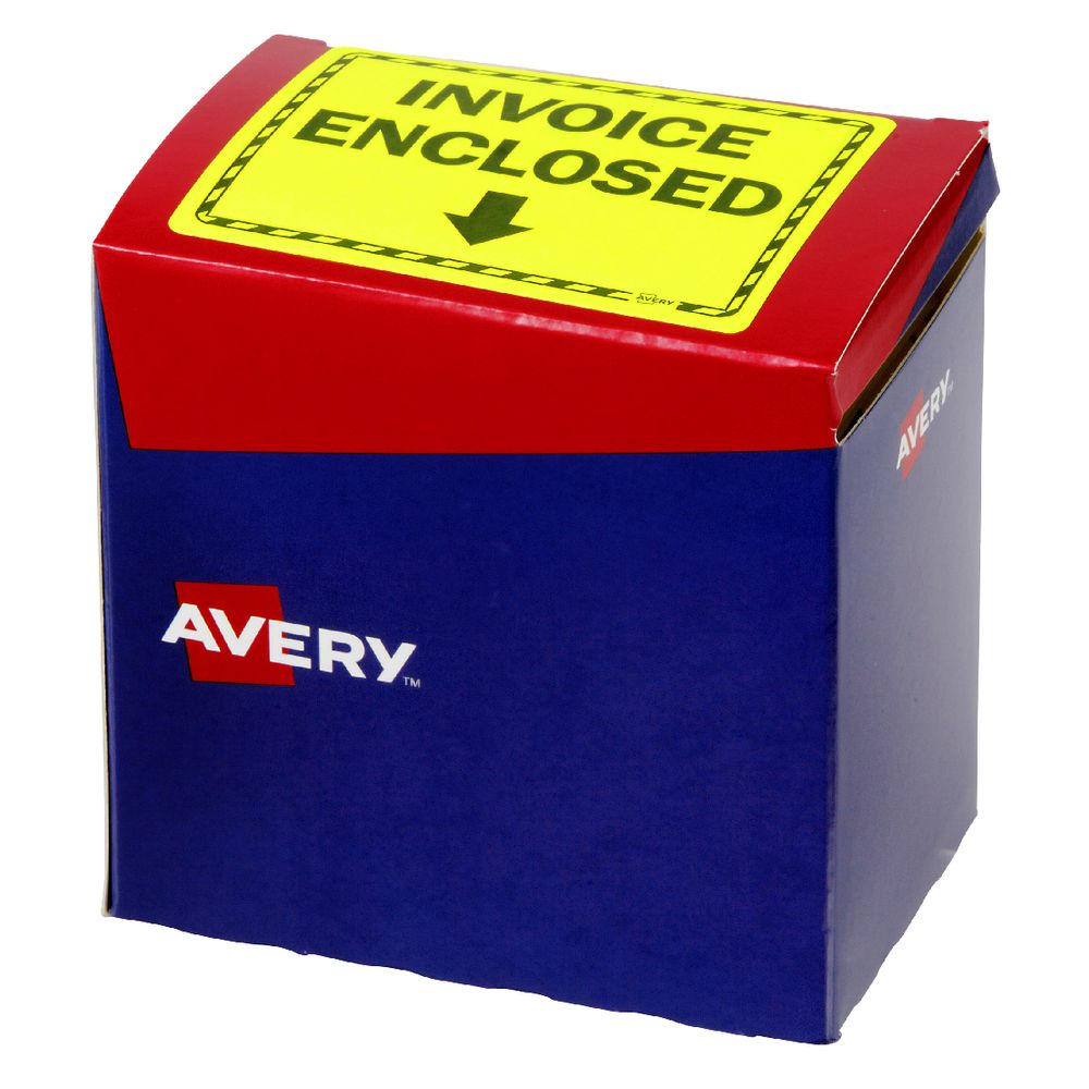Avery 75 x 99.6mm Invoice Enclosed Labels