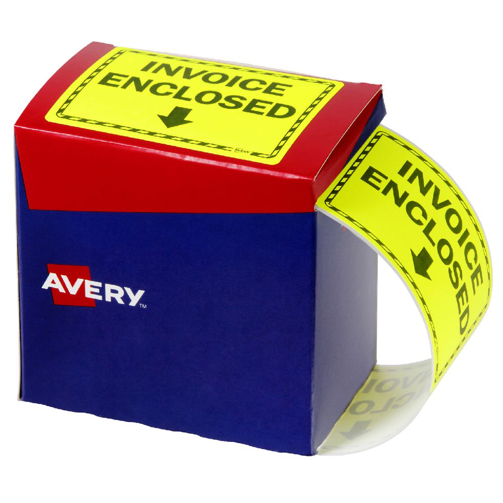 Avery 75 x 99.6mm Invoice Enclosed Labels