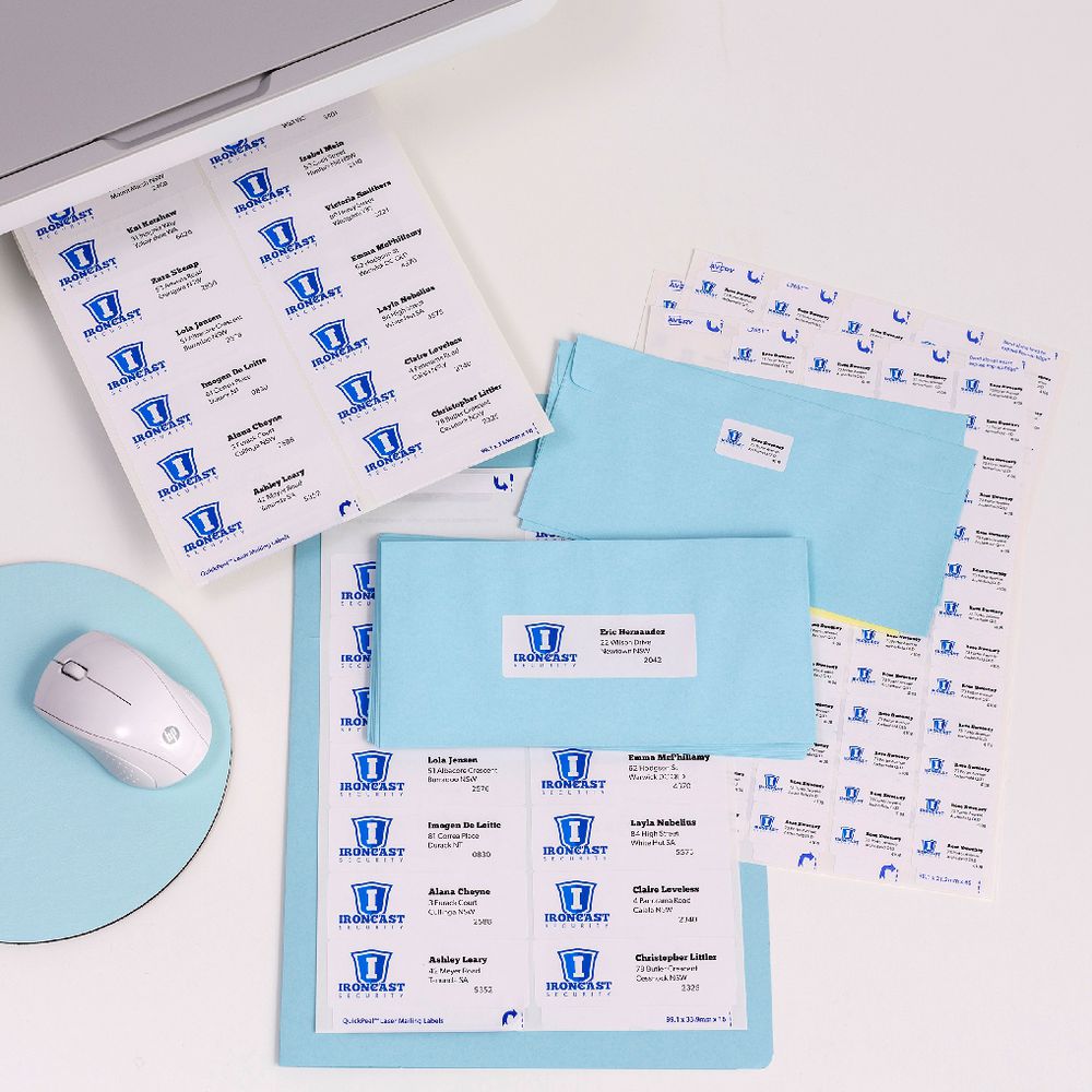 Avery inkjet Labels White 64 x 24.3mm 25 Pack