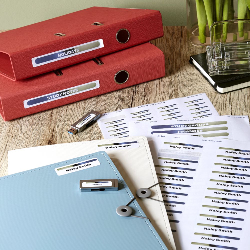Avery Laser Mini Labels White 25 Sheets 84 Per Page ...