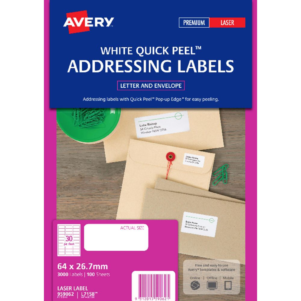 30 per page label template
