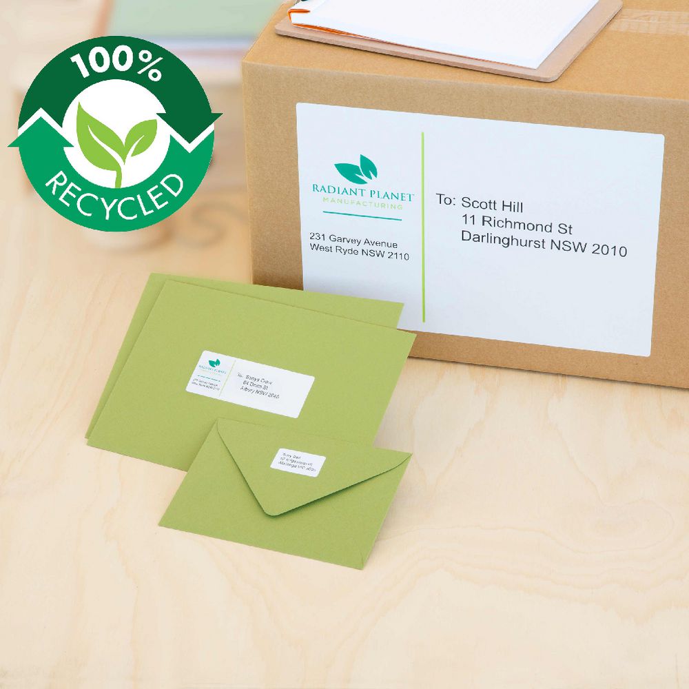 Avery L7159EV Enviro Laser Labels 100 Pack