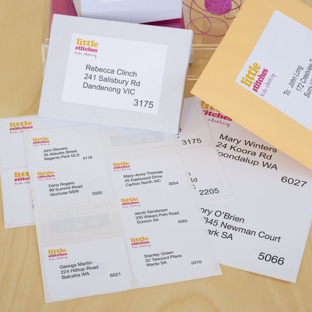 Avery Internet Shipping Labels 1 Per Page 10 Pack
