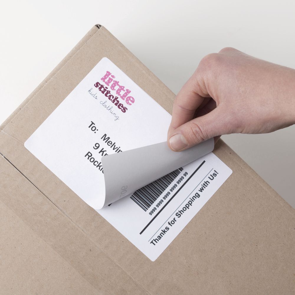 Avery Internet Shipping Labels 1 Per Page 10 Pack