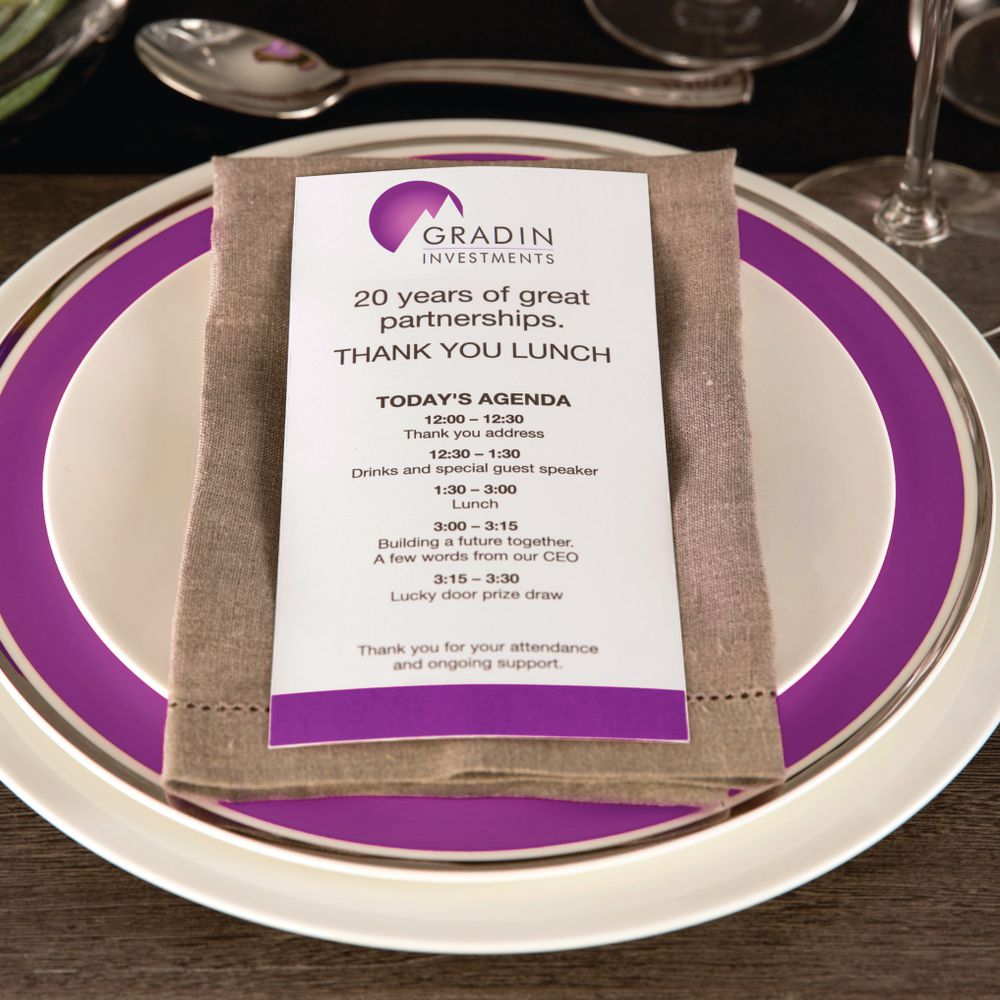 Avery Double-sided Multi-purpose Card 210 x 99mm 30 Pack