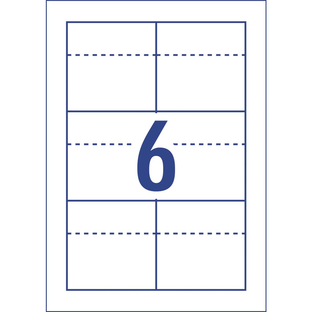 Avery Removable Shelf Talkers 55 x 85mm 30 Pack