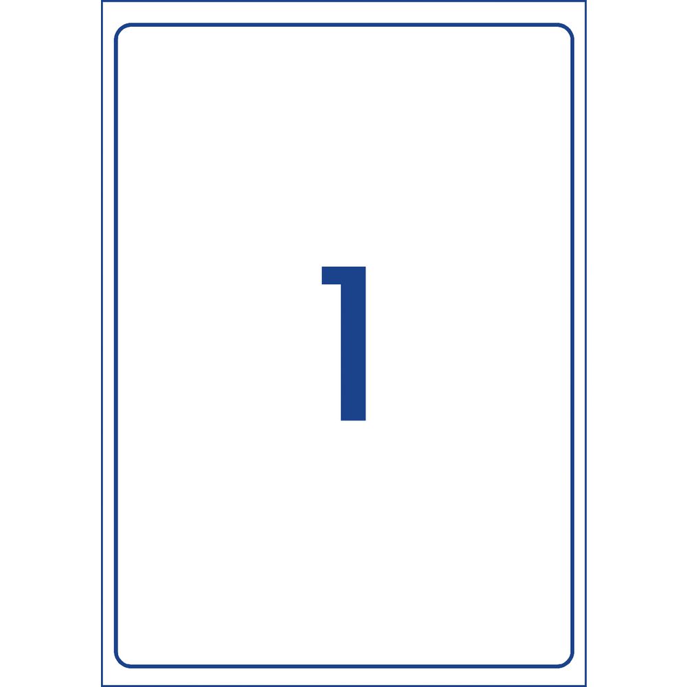 Avery Heavy Duty Labels 25 Pack