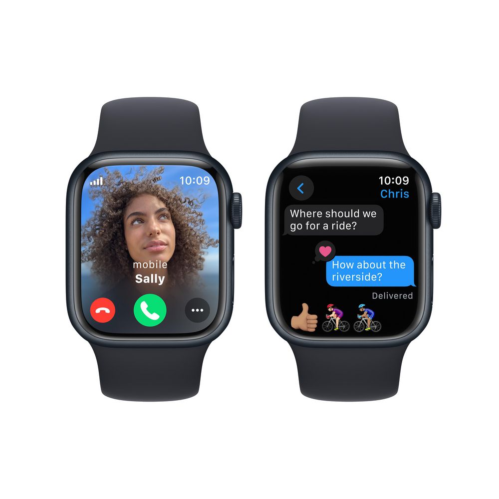 Apple Watch S9 GPS 41mm Midnight with Midnight Sport Band S Apple Watch S9 GPS 41mm Midnight with Midnight Sport Band S