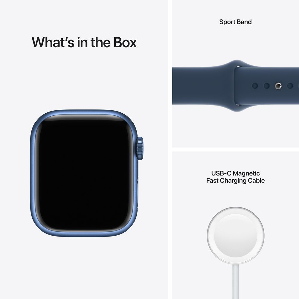 Apple Watch Series 7 45mm GPS Aluminium Midnight | Officeworks