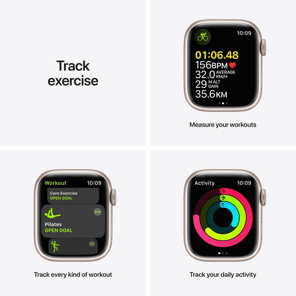 Apple Watch Series 7 45mm GPS Aluminium 