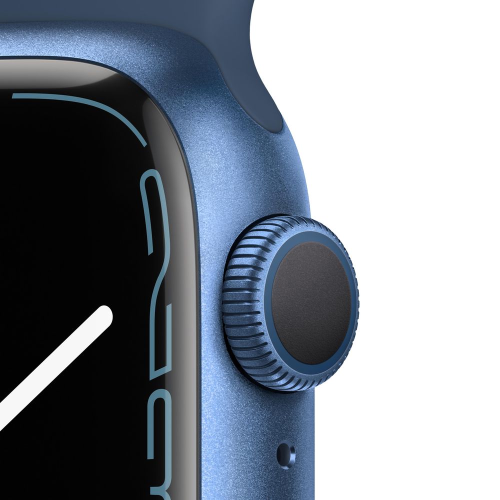 Apple Watch Series 7 41mm GPS+Cellular Aluminium Abyss Blue | Officeworks
