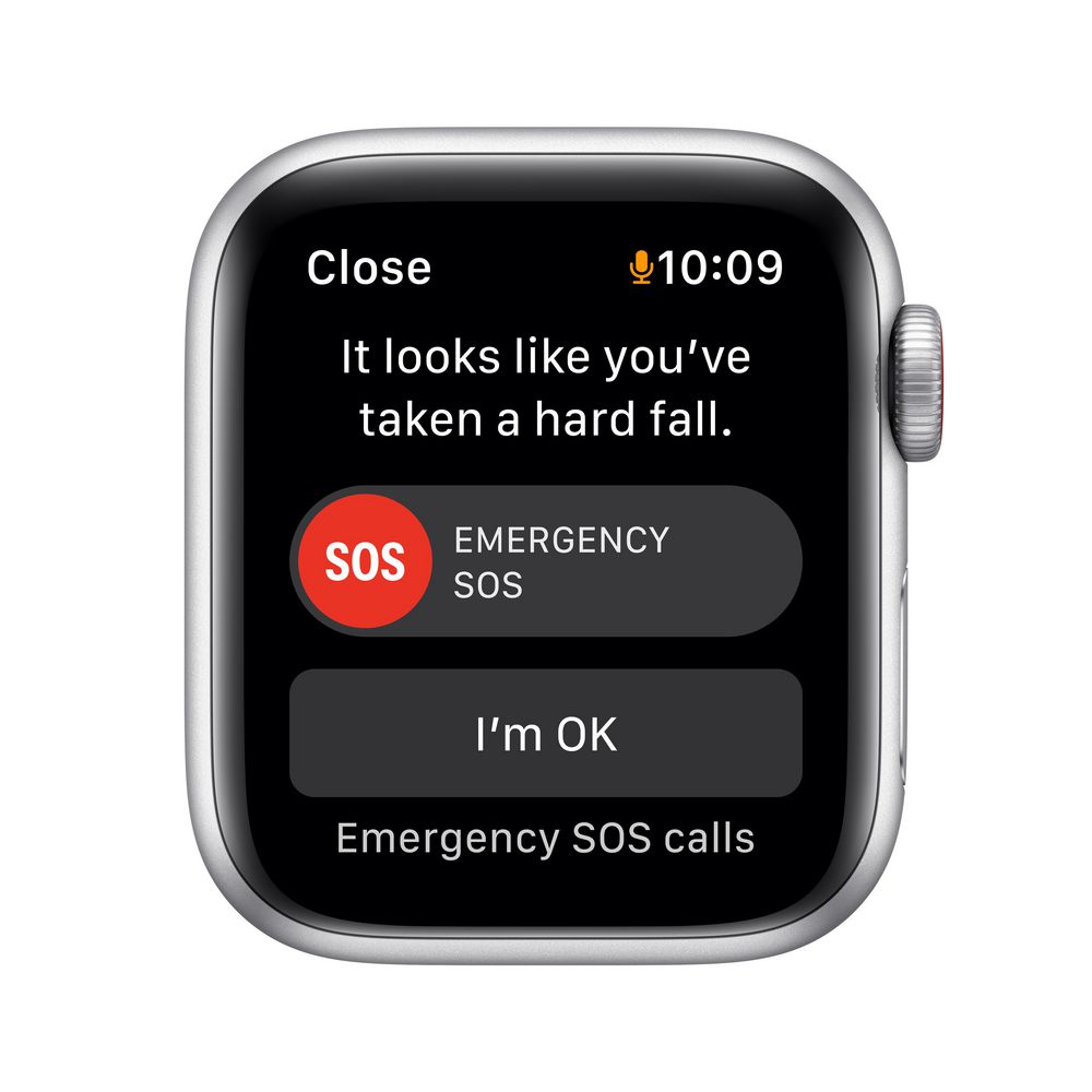 Apple Watch SE 44mm GPS + Cellular Grey Midnight Sport Band | Officeworks