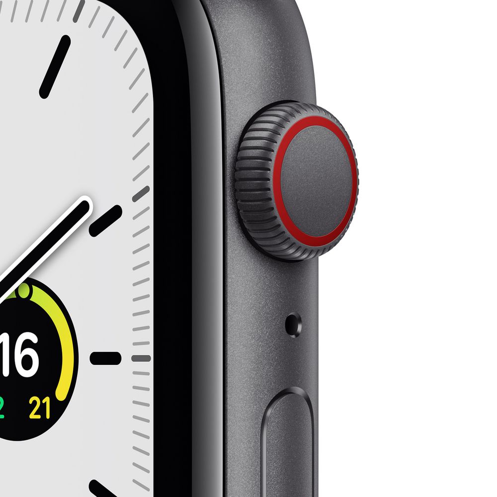 Apple Watch SE GPS + Cellular 40mm Grey Midnight Sport Band | Officeworks