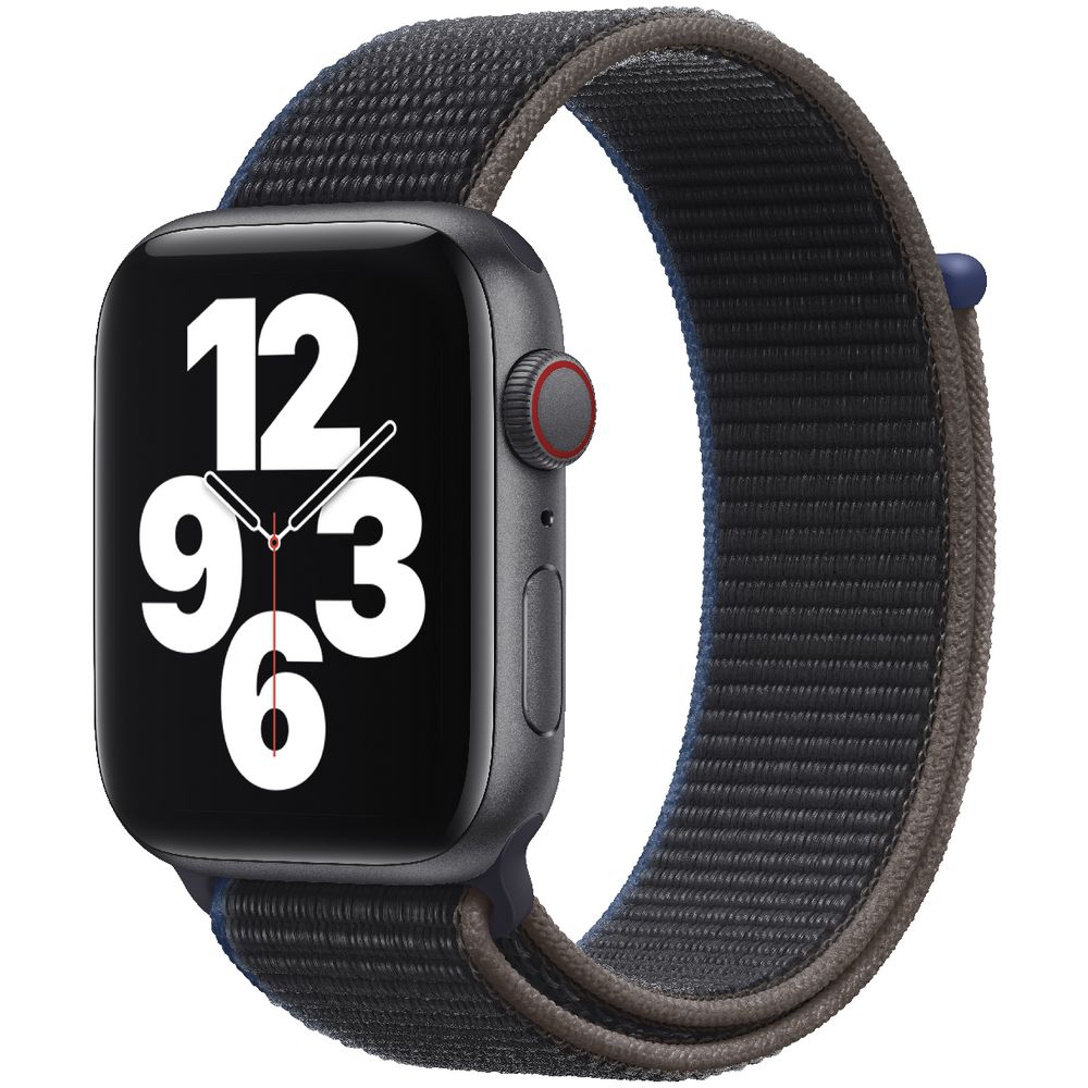 Apple Watch SE 44mm GPS + Cellular Space Grey Charcoal Loop | Officeworks