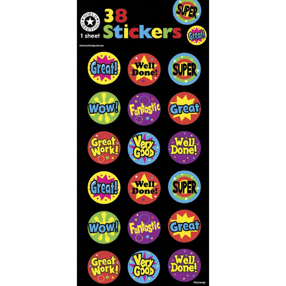 Artwrap Merit Stickers Super