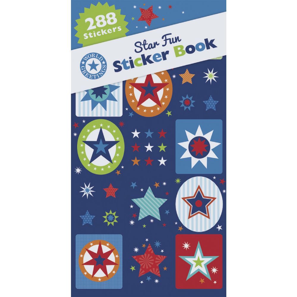 Artwrap Sticker Book Star Fun