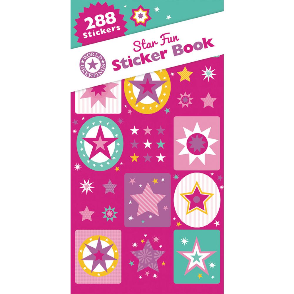 Artwrap Sticker Book Star Fun