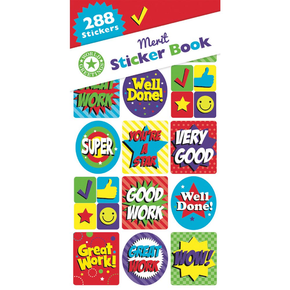 Artwrap Sticker Book Merit