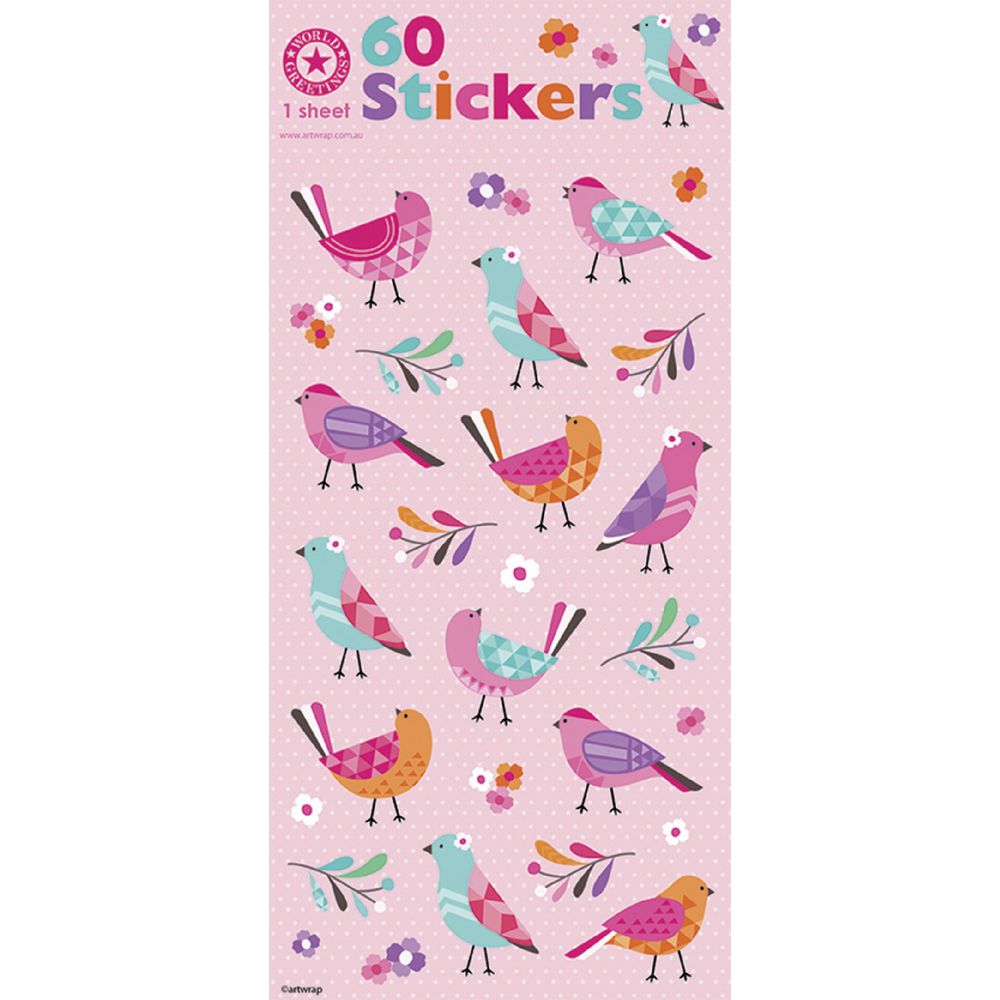 Artwrap Stickers Geometric Birds