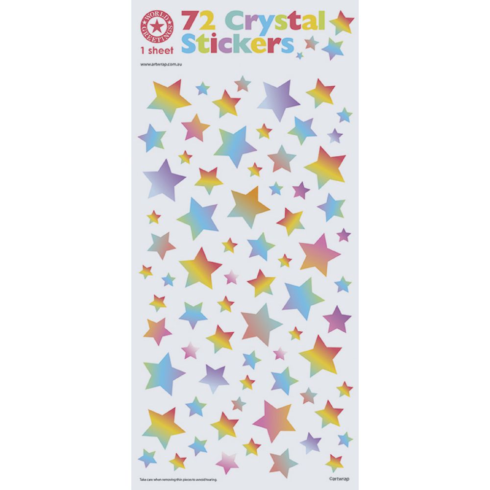 Artwrap Stickers Rainbow Stars