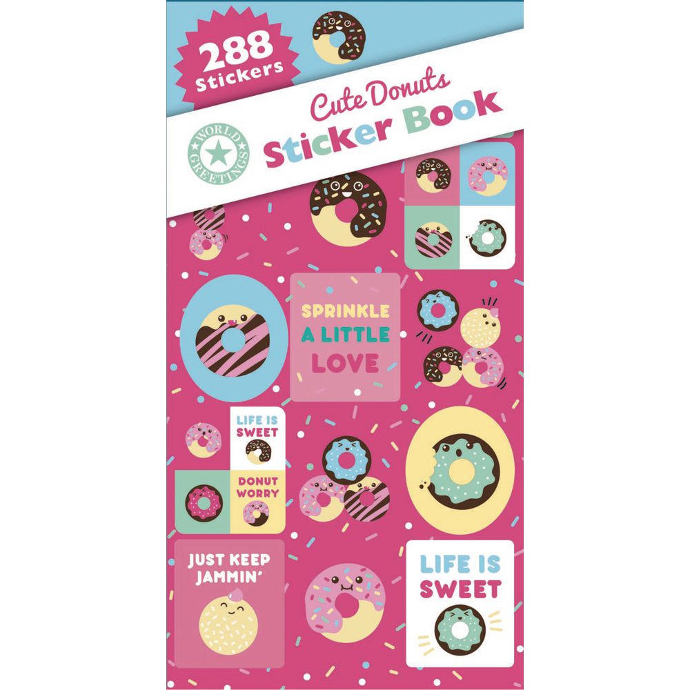Artwrap Sticker Book Donuts