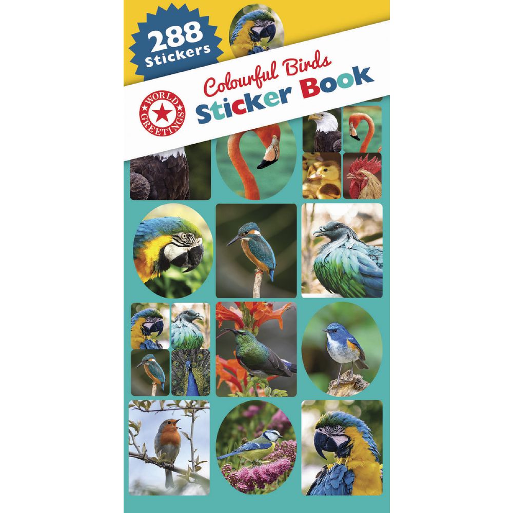 Artwrap Sticker Book Bird Photos