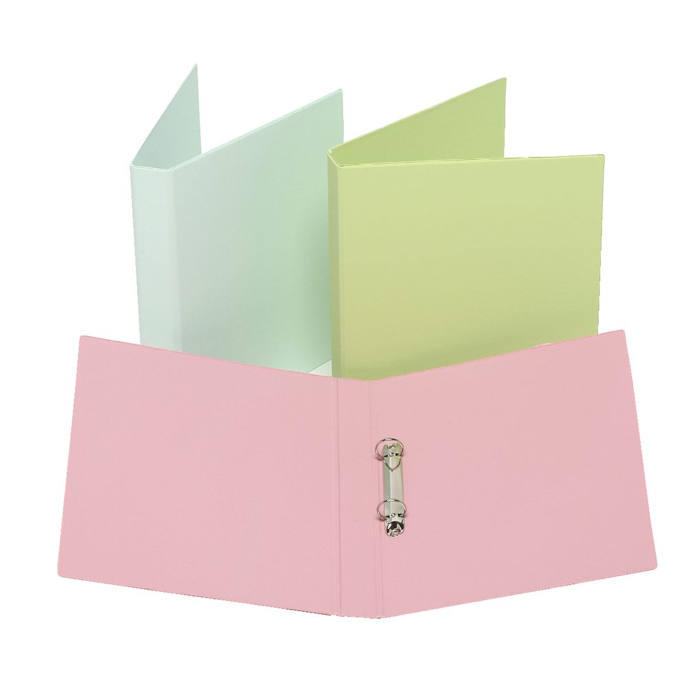 Bantex A4 2 O-Ring Binder 25mm Musky Pink
