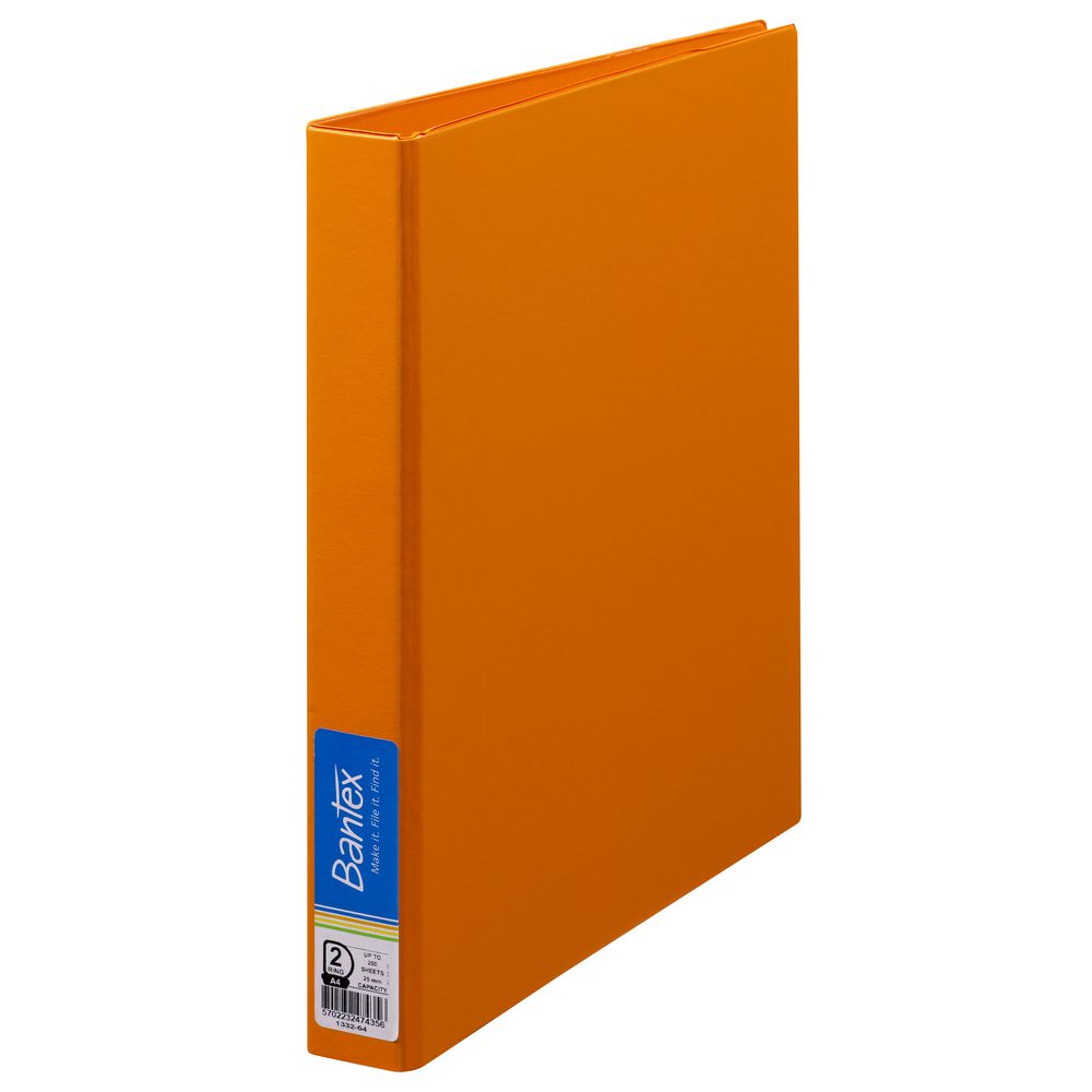 Bantex Binder A4 2 D-Ring 25mm Mango