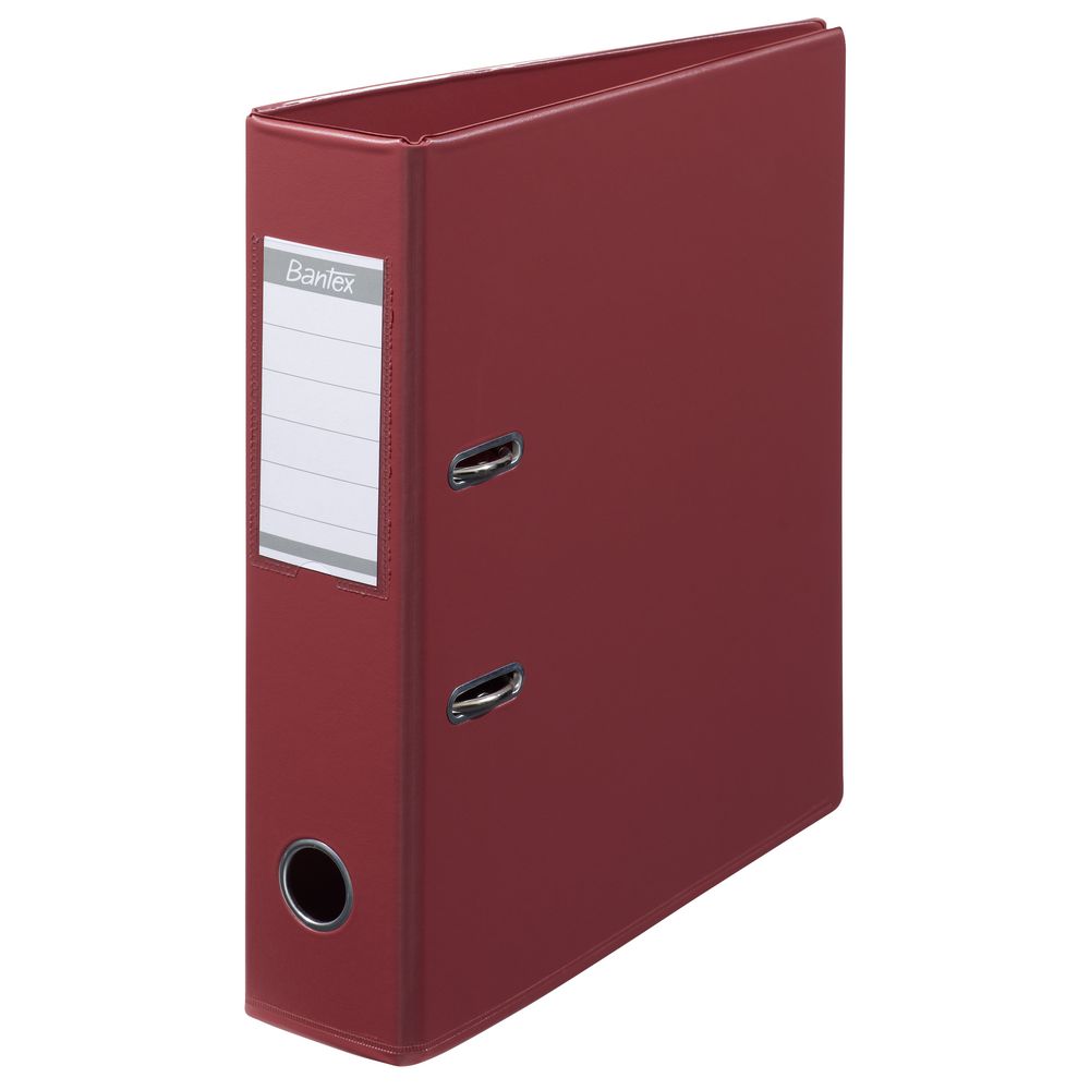 Bantex A4 2 Ring Lever Arch Terracotta