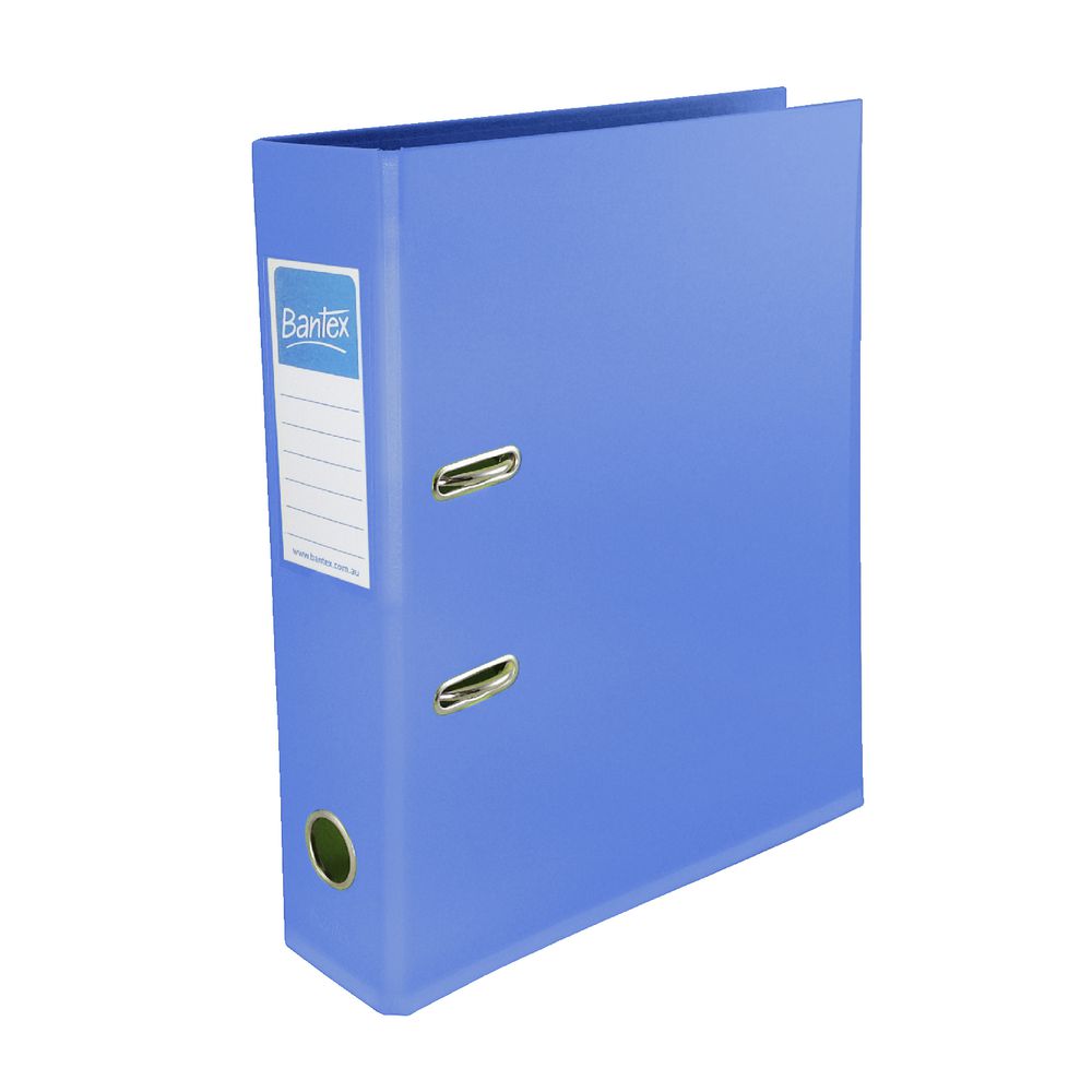 Bantex A4 2 Ring Lever Arch Blueberry