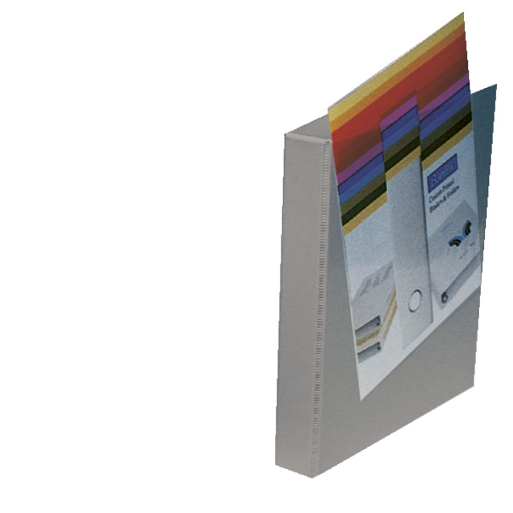 Bantex Insert Binder A4 2 D-Ring 25mm Grey