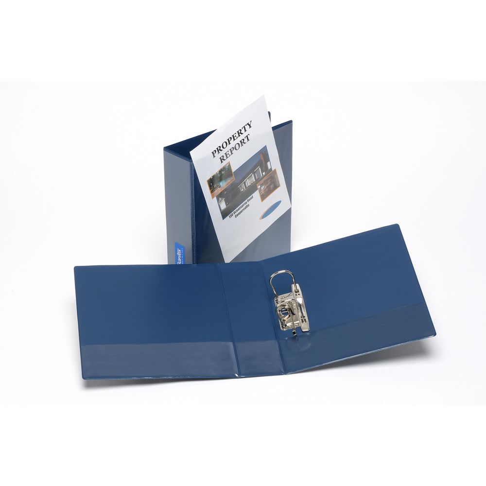 Bantex A4 Insert Lever Arch File 70mm Blue