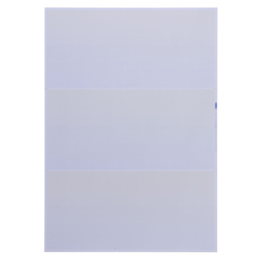 Rediform A4 Laser Form Perforated Thirds Paper 250 Sheets