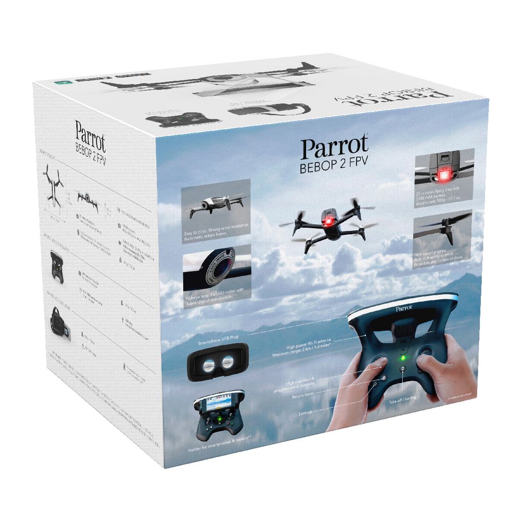 Parrot Bebop 2 FPV Drone White