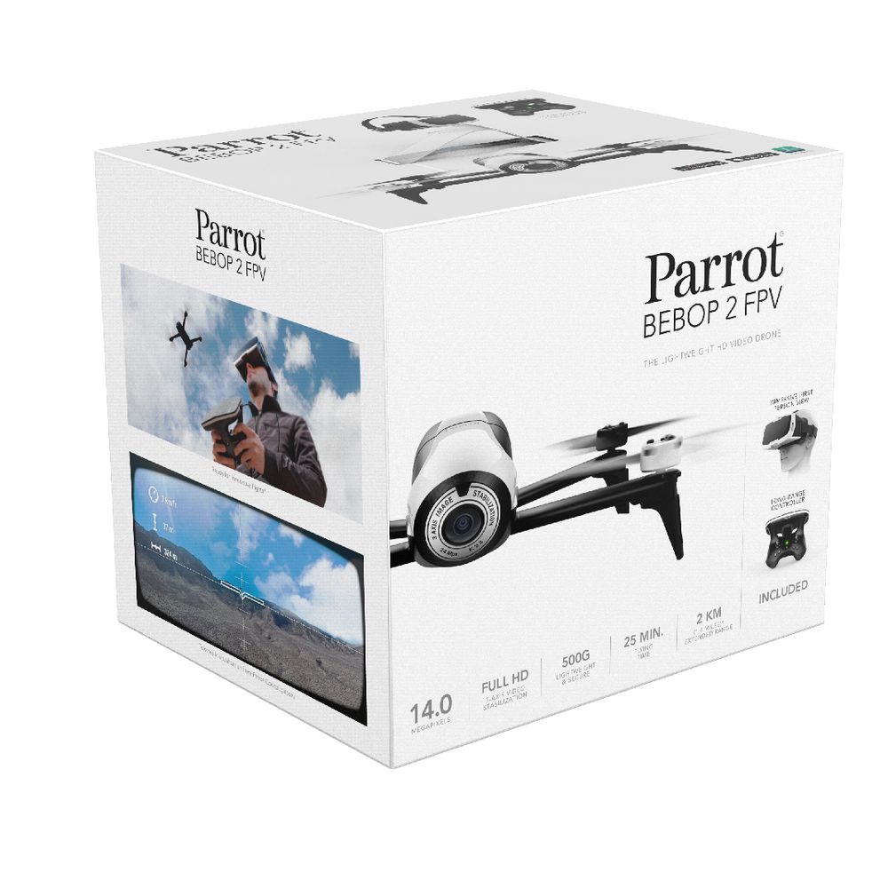 Parrot Bebop 2 FPV Drone White