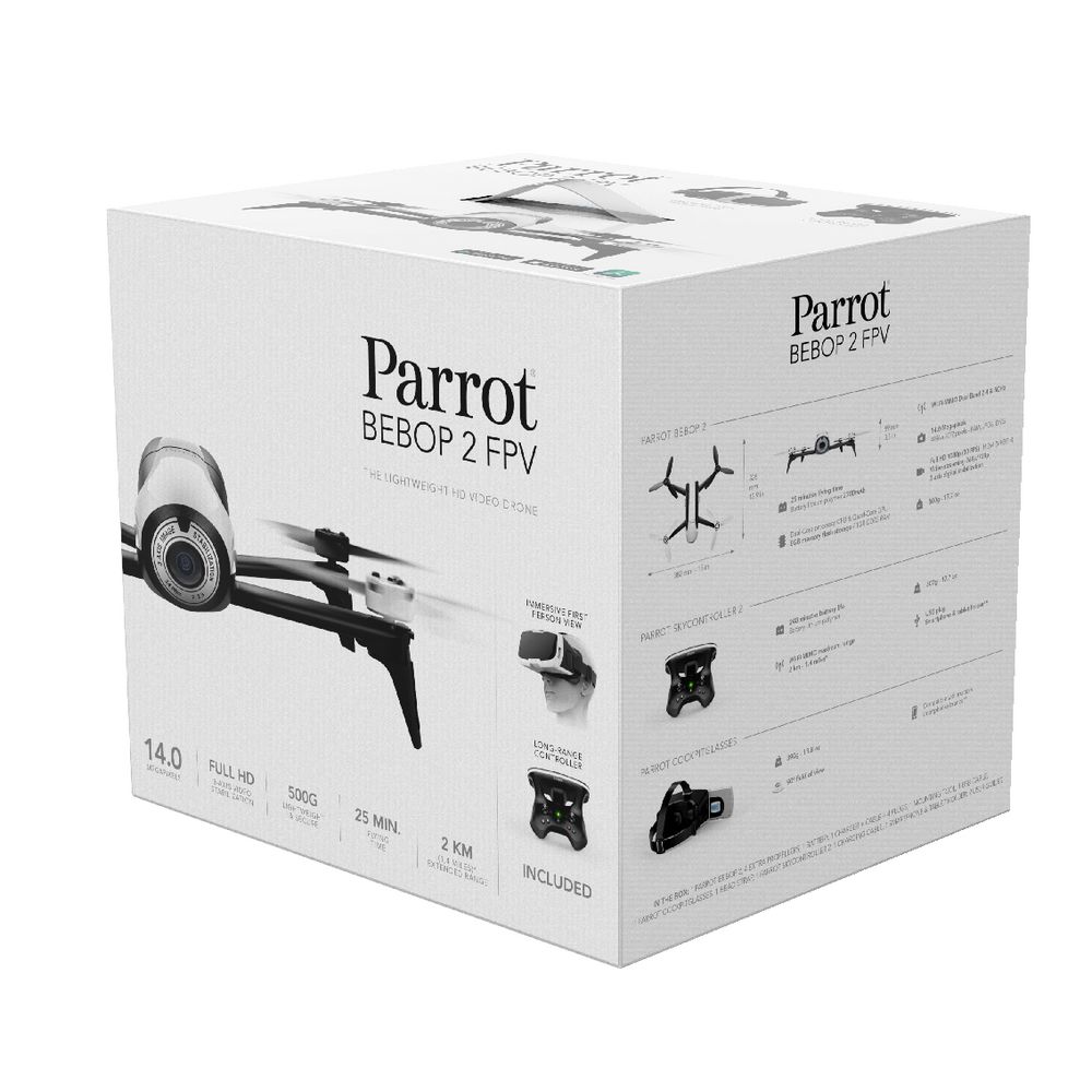 Parrot Bebop 2 FPV Drone White
