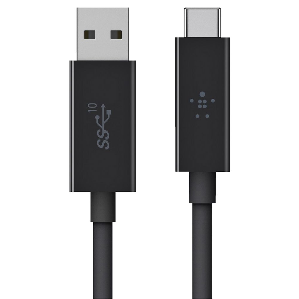 Belkin USB 3.1 USB-C to USB-A Cable Black