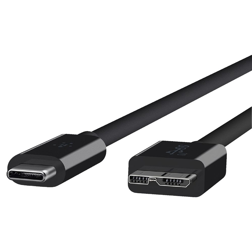Belkin USB 3.1 USB-C to Micro USB Cable Black