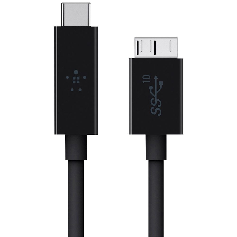 Belkin USB 3.1 USB-C to Micro USB Cable Black