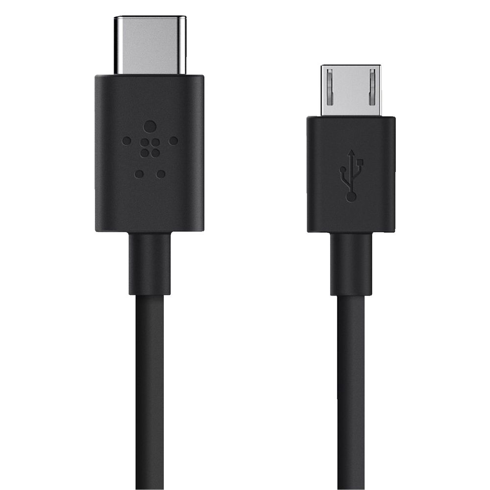Belkin USB-C to Micro USB Charge Cable Black
