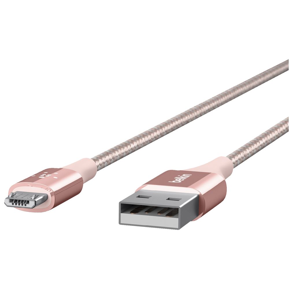 Belkin Mixit DuraTek Micro-USB to USB Cable Rose Gold