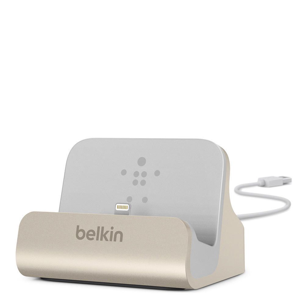 Belkin MIXIT Lightning ChargeSync Dock Gold