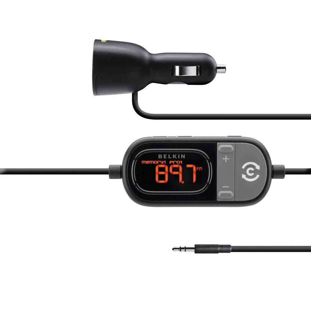 Belkin TuneCase Auto Universal Audio Adaptor with ClearScan