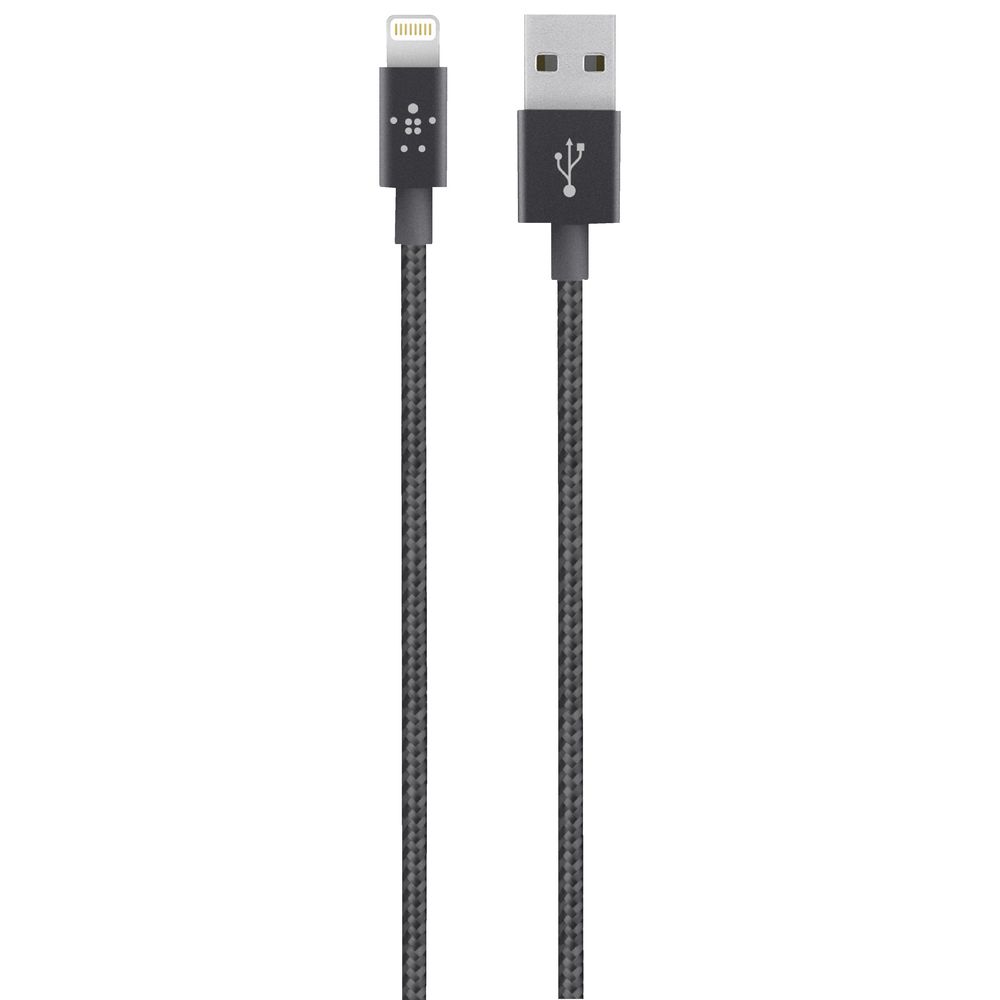 Belkin MIXIT Lightning Cable 1.2m Metallic Black