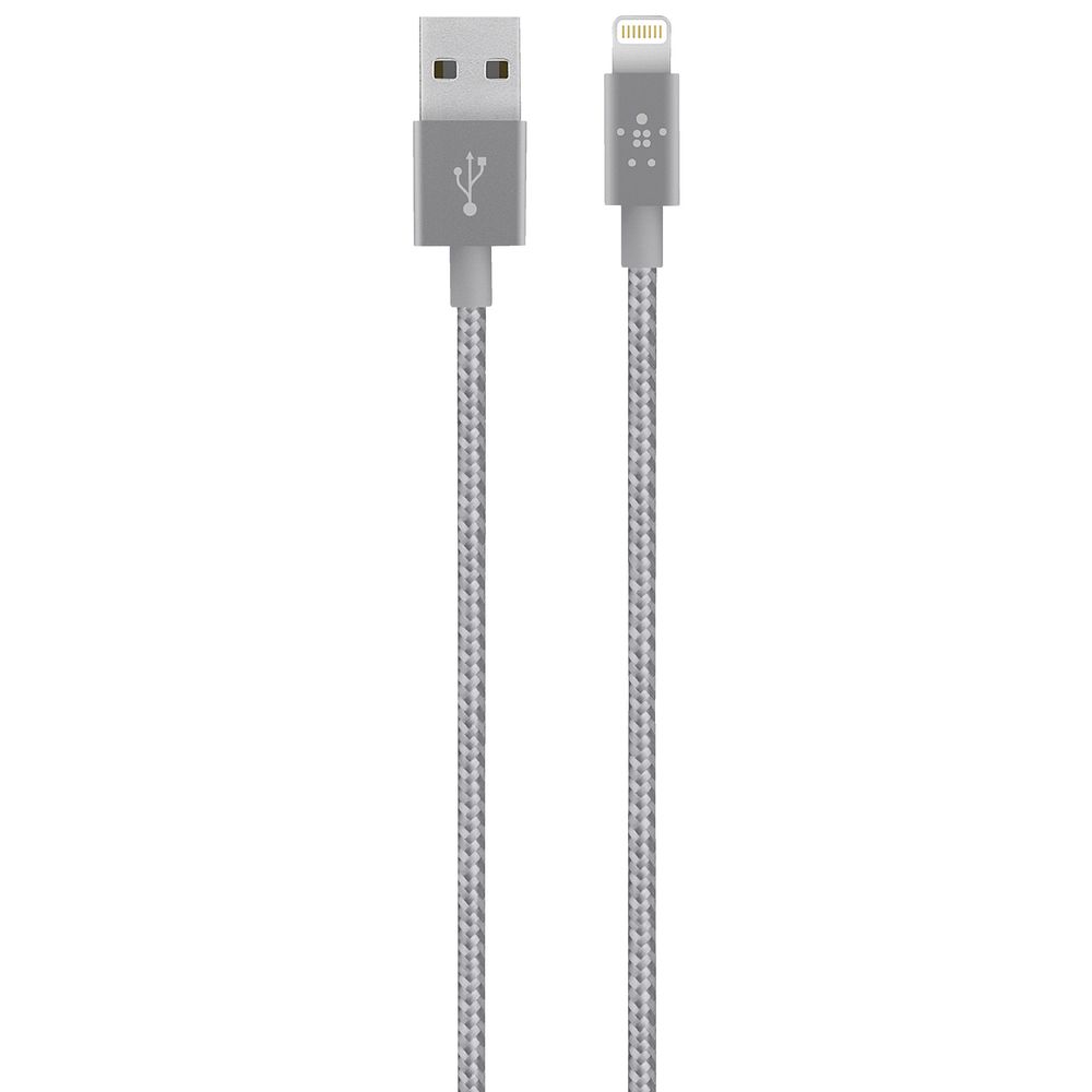 Belkin MIXIT Lightning Cable 1.2m Metallic Grey