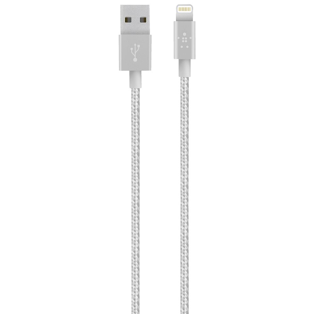 Belkin MIXIT Lightning Cable 1.2m Metallic Silver