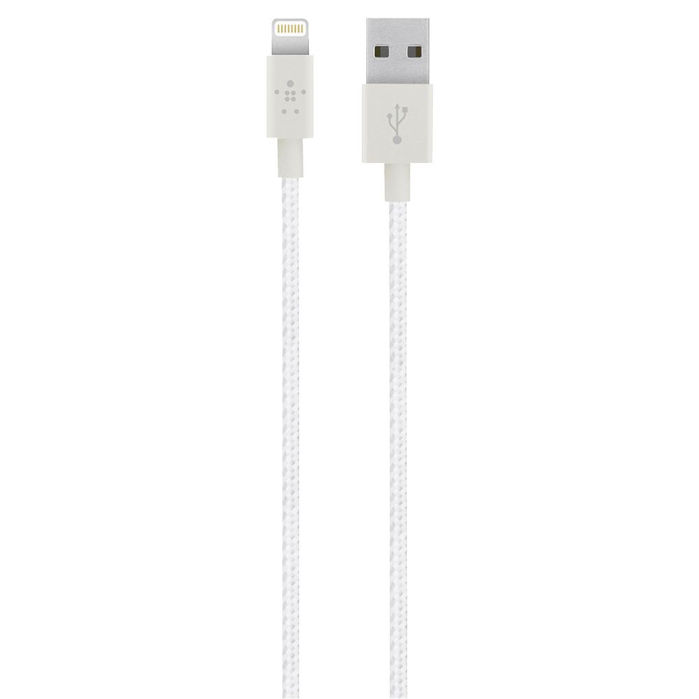 Belkin MIXIT Lightning Cable 1.2m Metallic White